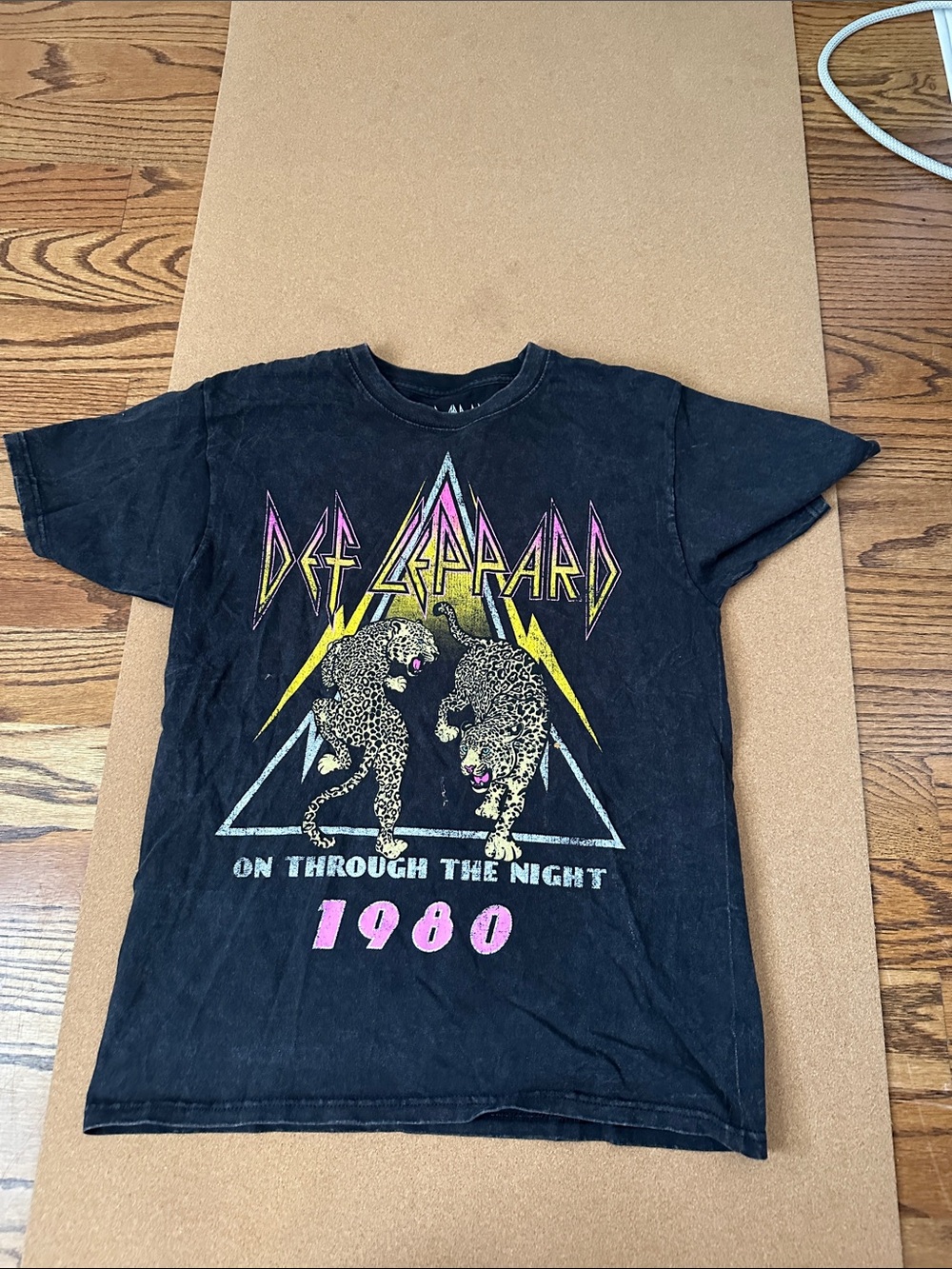 Black Kids Graphic Tee - 1980 Tour Design